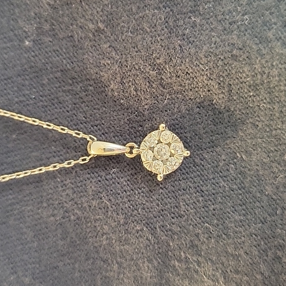 Kay Jewelers Jewelry Diamond Necklace With 4k White Gold 1 Chain